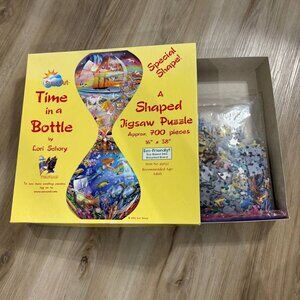 SunsOut "Time in a Bottle" 700 pc Special Shape Puzzle
